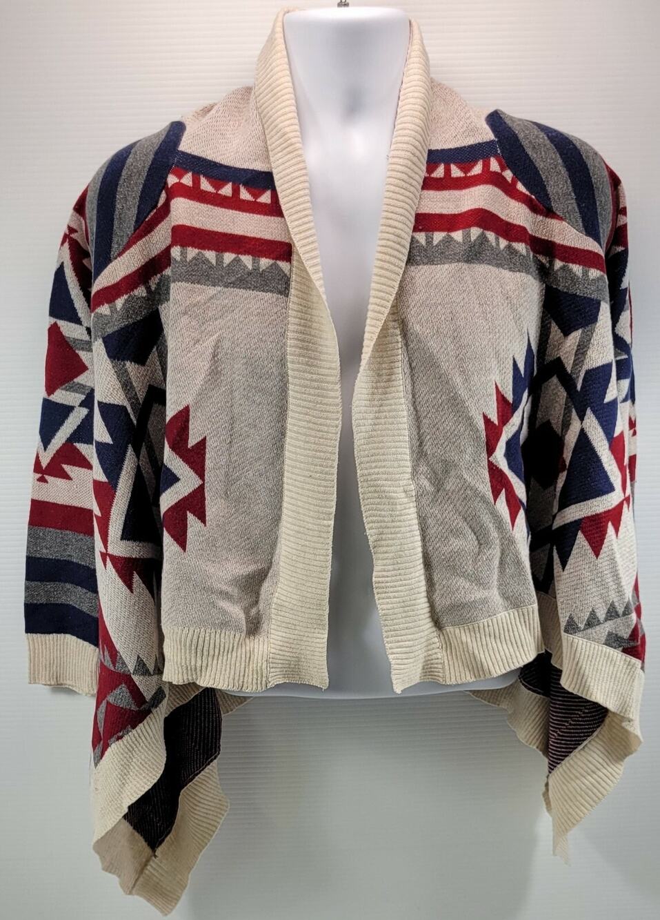 I1) Hippe Rose Long Sleeve Women's Sweater Medium Cotton Acrylic